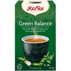 Ajurvedinė arbata GREEN BALANCE, ekologiška (17pak)